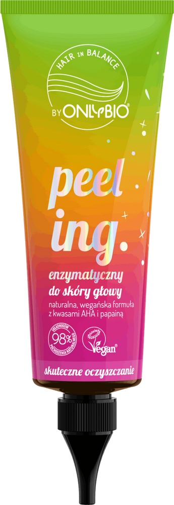 OnlyBio Hair Balance Zestaw Peeling do skóry głowy +Szampon+Odżywka+Mgiełka