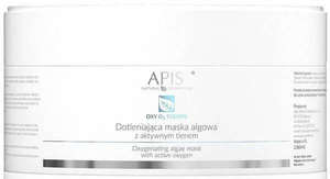 Apis Professional Oxy O2 Therapies Dotleniająca Maska ​​Algowa z Aktywnym Tlenem dla Skóry Pozbawionej Blasku  100g