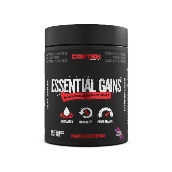 Conteh Sports Essential Gains EAA w Proszku na Wzrost i Regenerację Mięśni 465g