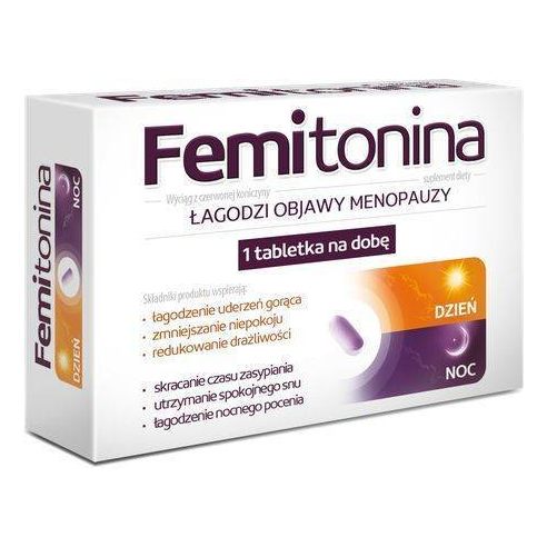 Femitonina Łagodzi Objawy Menopauzy Spokojny Sen 30 Tabletek