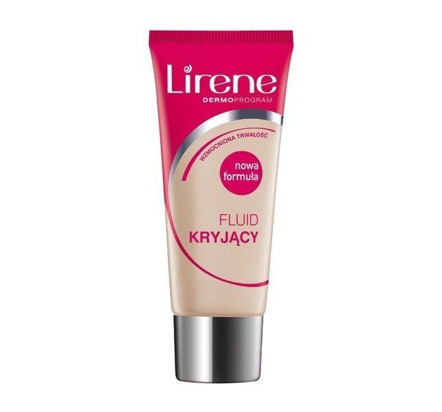 Lirene Opaque Fluid 24 Warm Beige New Reinforced Formula 30ml