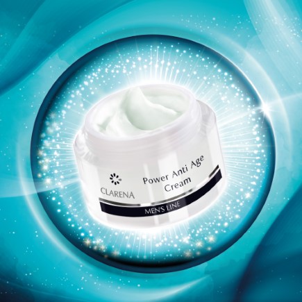 Clarena Mens Line Power: The Ultimate Anti-Aging Cream for Men - 50ml