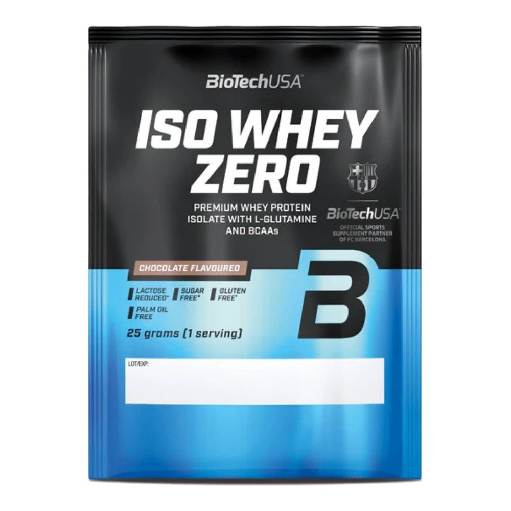 BioTechUSA Iso Whey Zero izolat białka serwatkowego Czekolada 25g