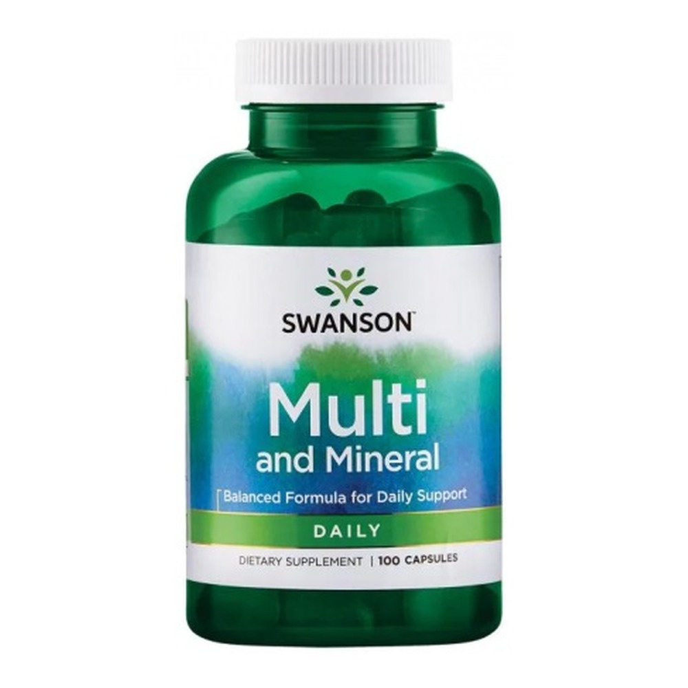 Swanson Multi and Mineral 100 Capsules