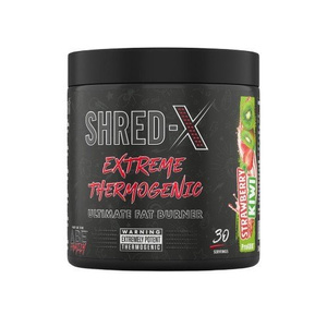 Applied Nutrition Shred-X Powder Termogeniczny Spalacz Tłuszczu na Odchudzanie Truskawka Kiwi 300g