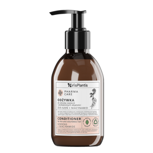 Vis Plantis Pharma Care Żeń-szeń + Niacynamid Odżywka dla Włosów Cienkich i Pozbawionych Objętości 300ml
