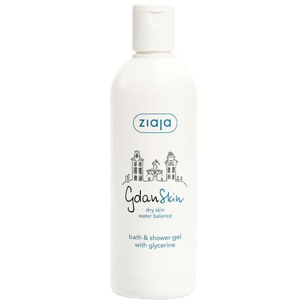 Ziaja GdanSkin Glycerin Shower and Bath Gel for Dry and Very Dry Skin 300ml
