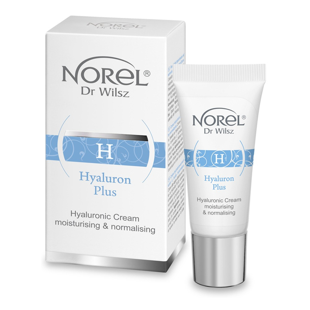Norel Hyaluron Plus Hialuronowy Krem Nawilżająco - Normalizujący dla Skóry Tłustej i Mieszanej 15ml