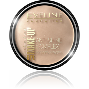 Eveline Make Up Art Anti-Shine Complex Pressed Powder No. 34 Medium Beige 14 g
