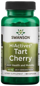 Swanson HiActives Tart Cherry 465mg 60 Capsules