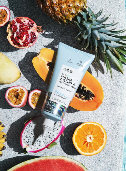 So!Flow Oczyszczająca Maska z Glinką do Kontroli Sebum - 100 ml
