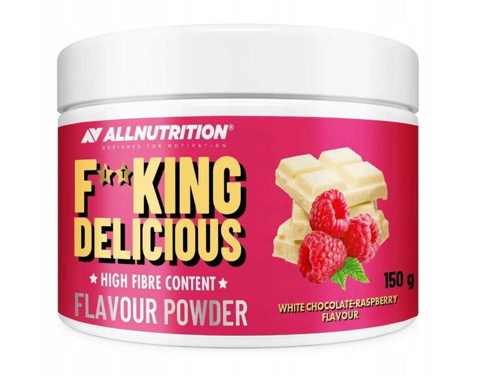 Allnutrition Fitking Delicious Flavour Powder Biała Czekolada Malina Aromat w Proszku 150g