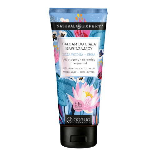 Barwa Natural Nawilżający Balsam do Ciała z Masłem Shea i Lilią Wodną