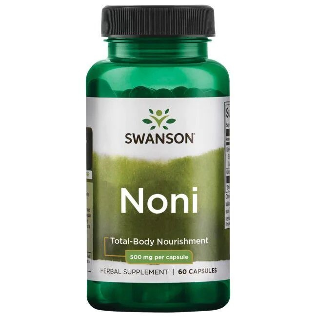 Swanson Noni 500mg 60 Capsules