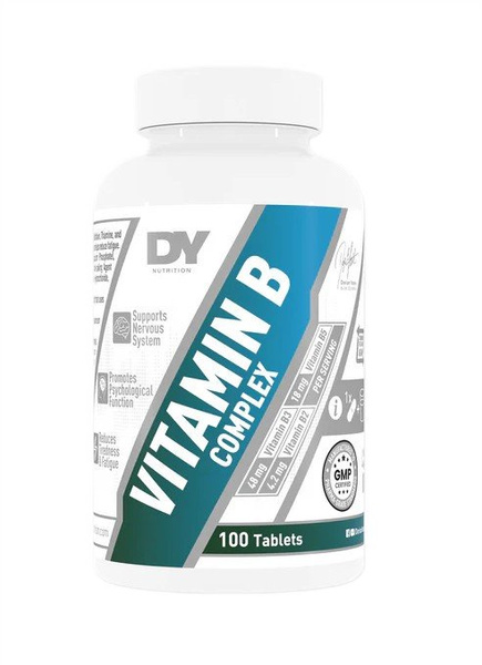 Dorian Yates Vitamin B Complex For Energy and Nervous System Support 100 Tablets