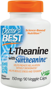 L-Theanine with Suntheanine, 150mg - 90 vcaps