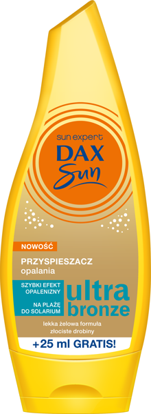 Dax Sun Przyspieszacz Opalania Ultra Bronze Ze Złotym Pyłem 175ml