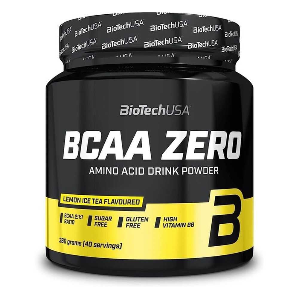 BioTechUSA BCAA Zero Aminokwasy BCAA, Cytrynowa herbata mrożona 360g