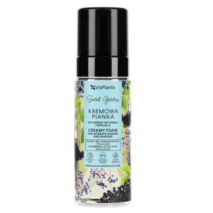 Vis Plantis Secret Garden Black Elderberry and Lactic Acid Intimate Hygiene Foam 170ml