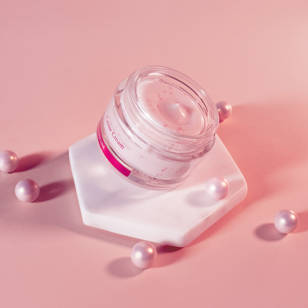 Clarena Caviar & Matrix Line Professional Lifting Cream with Pearl Glow for Mature Skin 50ml
