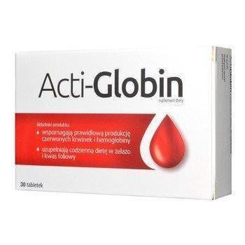 Acti -Globin Supports the Proper Production of Red Blood Cells 30 Tablets