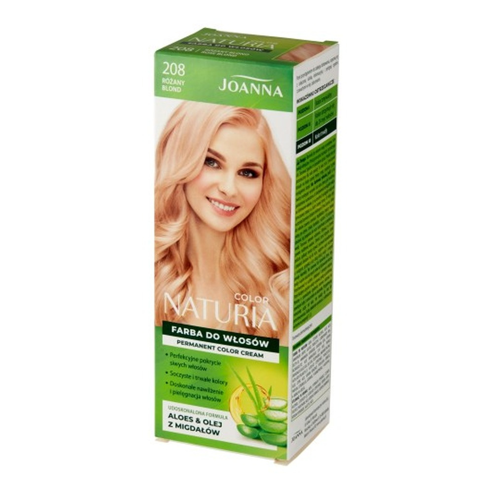 Joanna Naturia Color Hair Dye 208 Rose Blond 100ml