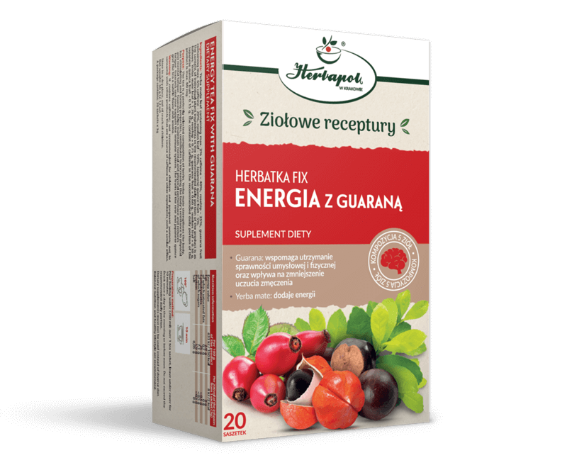 Herbapol Fix Energy Tea with Guarana 20x3g