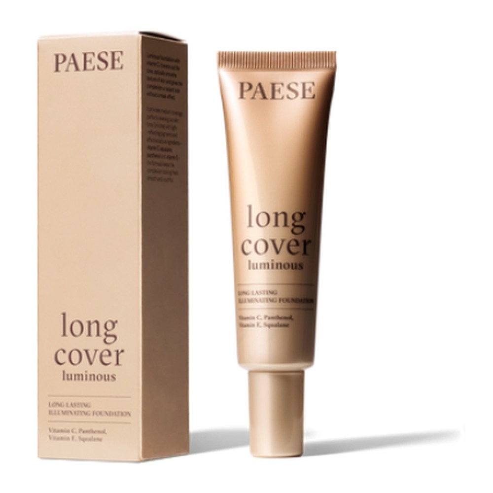 Paese Long Cover Luminous Foundation 01 Light Beige 30ml