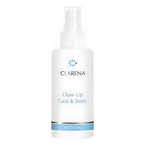 Clarena Glow Up Face & Body Rozświetlająca Mgiełka do Twarzy i Ciała 150ml