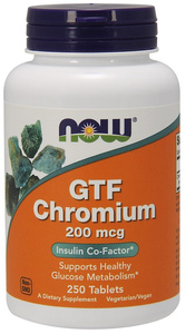 GTF Chromium, 200mcg - 250 tablets