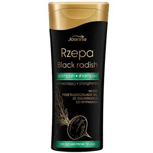 Joanna Black Radish Shampoo Strengthening Greasy and Falling Out Hair 400ml