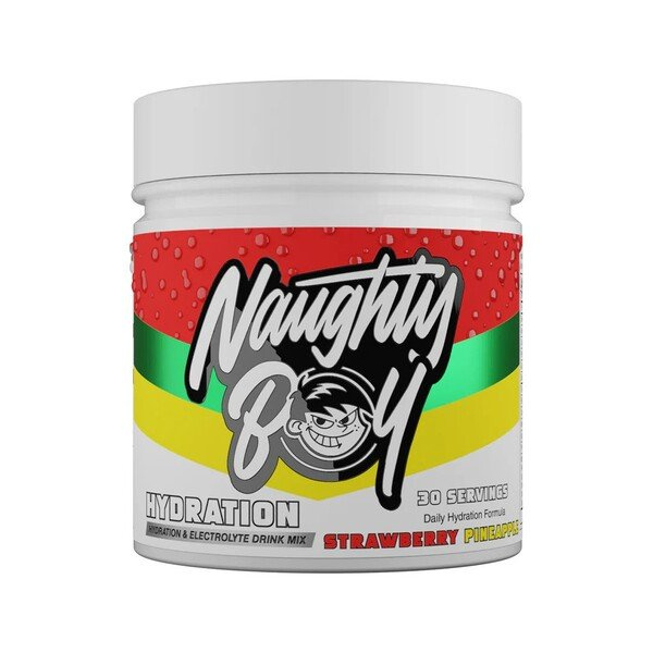 Naughty Boy Hydration Strawberry Pineapple Napój Elektrolitowy z Kreatyną 255g