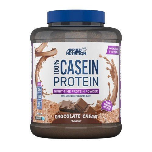 Applied Nutrition 100% Casein Protein Slow Release Protein for Muscle Refueling During Sleep Chocolate Cream 1800g