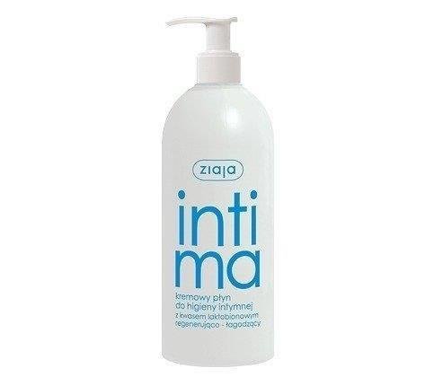 Ziaja Intima Kremowy Płyn do Higieny Intymnej z Kwasem Laktobionowym Vegan 500ml