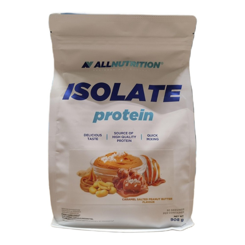 Allnutrition Isolate Protein Whey Protein Isolate Caramel Salted Peanut Butter 908g