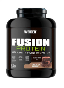 Weider Fusion Protein, Chocolate Brownie - 1200g