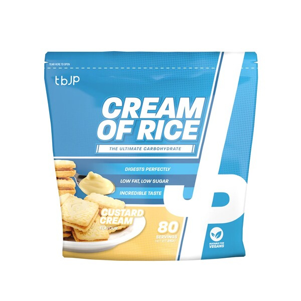 Trained by JP Cream of Rice, Custard Cream - 2000g
