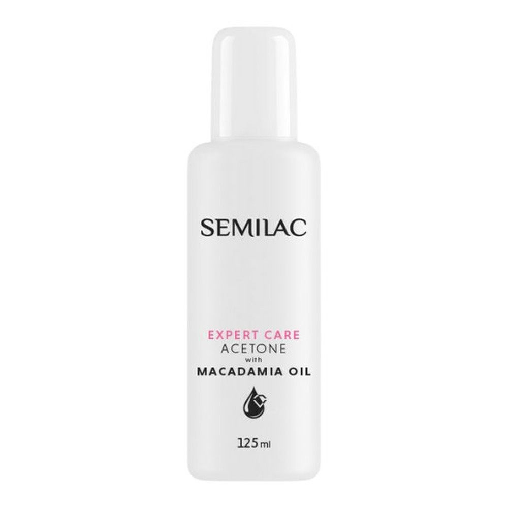 Semilac Expert Care Acetone With Macadamia Oil 125ml