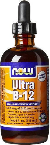 Now Foods Vitamin B-12 Ultra Liquid 118ml