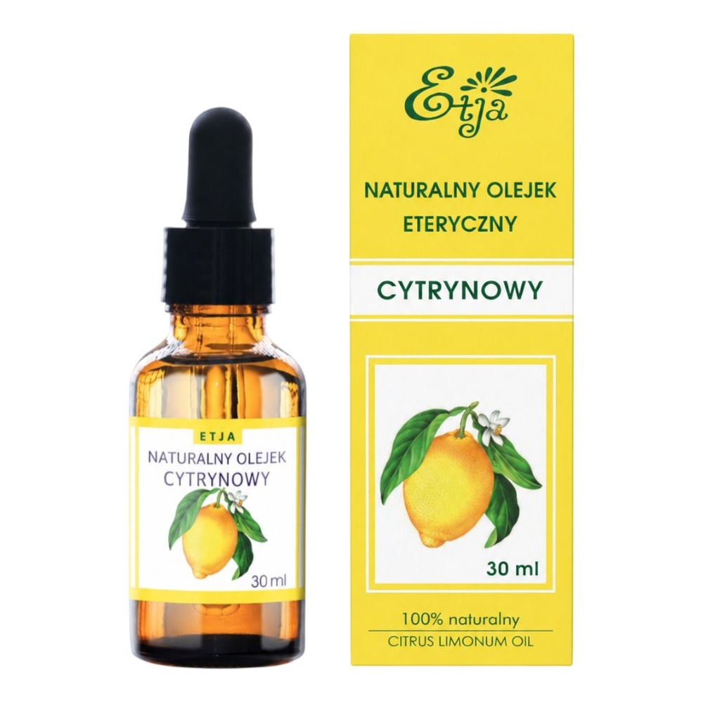 ETJA Olejek eteryczny naturalny - Cytrynowy 30ml