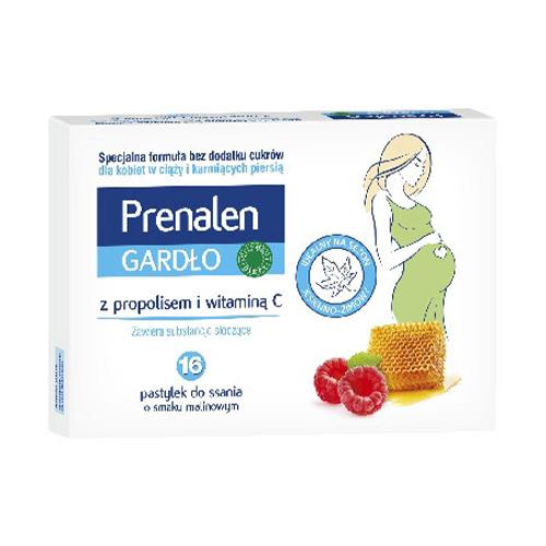 Dietary Supplement Prenalen Throat 16 Lozenges