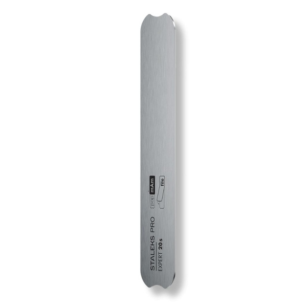 Staleks Pro Expert 20 Metal Nail File Base Straight Short Shape MBE-20s 130mm