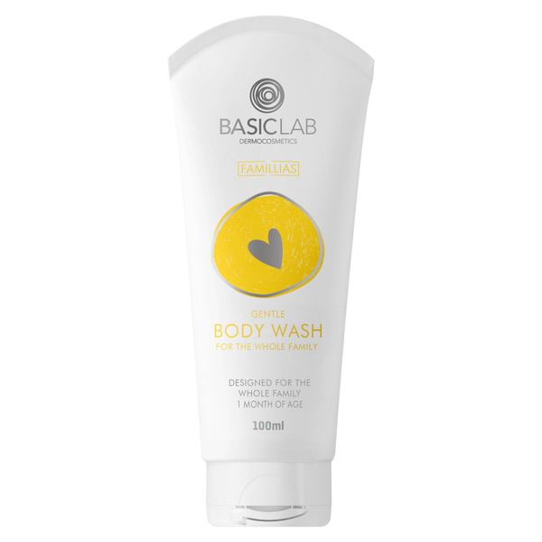 BasicLab Famillias Gentle Body Wash for Whole Family 100ml