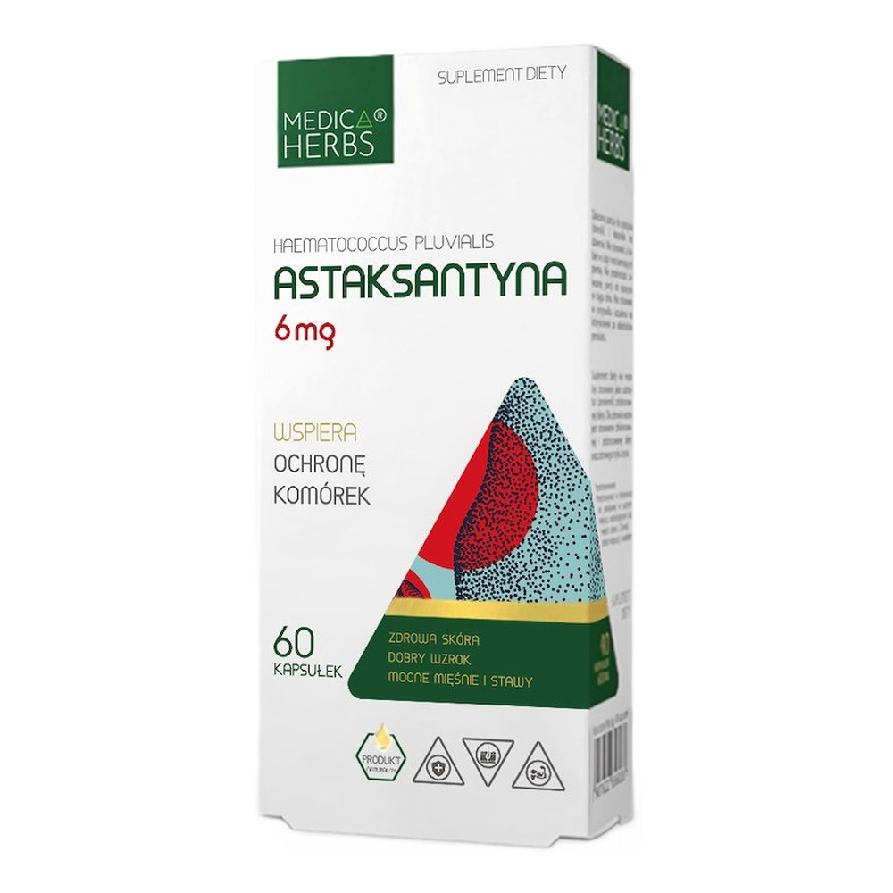 MEDICA HERBS Astaksantyna 6mg, 60 kaps.