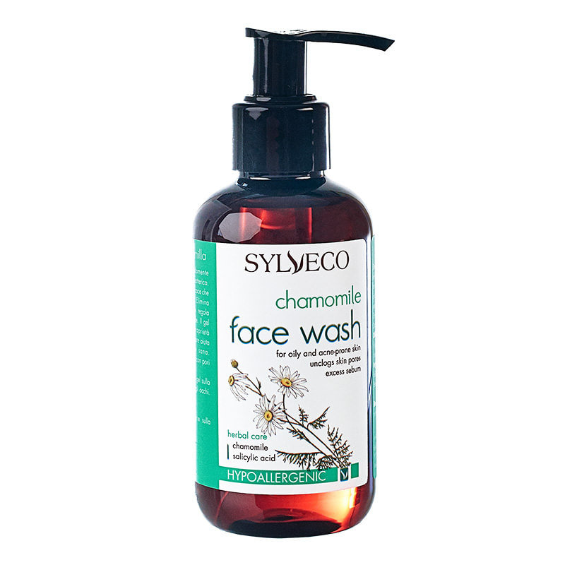 Sylveco Cleansing Camomile Facial Gel Acne Oily Mixed Skin 150ml