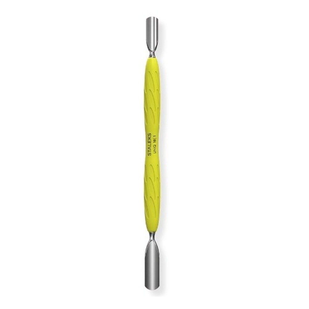 Staleks Pro UNIQ Combo 10 Type 1 Double-Ended Cuticle Pusher – Wide & Narrow Rounded Ends