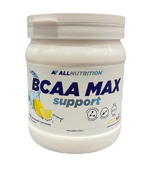 Allnutrition BCAA Max Support Amino Acid Complex Lemon 500g