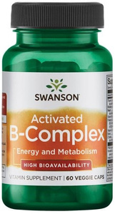 Swanson Activated B-Complex Supports Body Health 60 Capsules