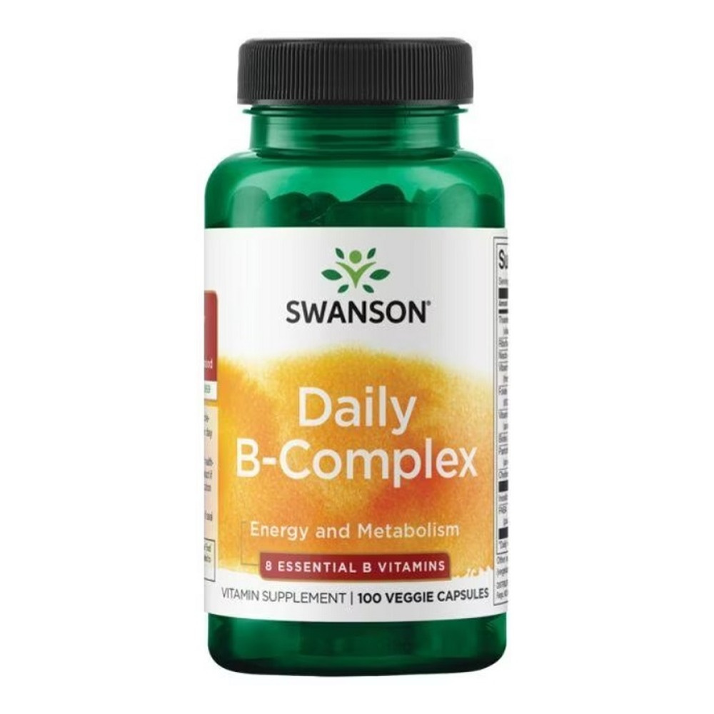 Swanson B-Complex Daily Wsparcie w Sytuacjach Stresowych 100 Kapsułek
