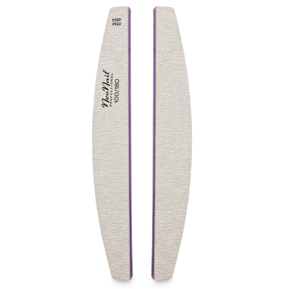 NeoNail Pilnik Łódka 100/180 Szary 1 Sztuka